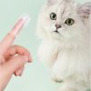 Oral Hygiene Kit For Cats And Dogs 3 Piece Set With Dual Ended Toothbrush, Finger Brush, And Poultry Flavor Tube Of Toothpaste Remove Plaque Tartar Bu